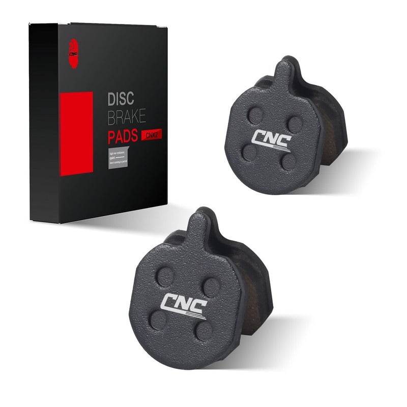 EASTERN POWER 2 Pairs Mountain Bike Organic Resin Disc Brake Pads for Hayes MX2 MX3 MX4 MX5 Sole GXC GX2 CX5, Resin Organic - Image 1
